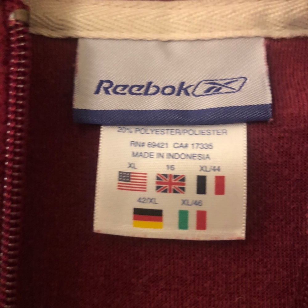Vintage Reebok Zip Up - Picture 4 of 4
